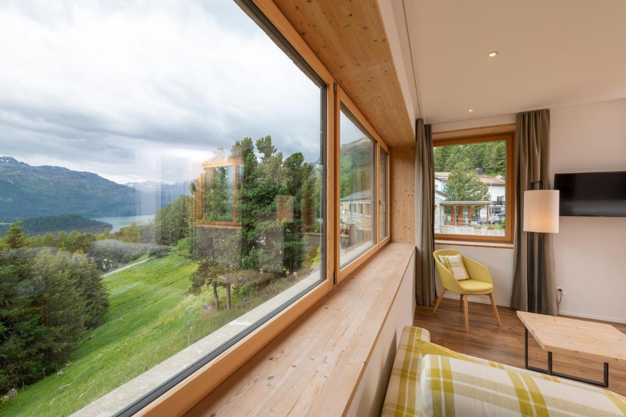 Berghotel Randolins St Moritz Exterior foto