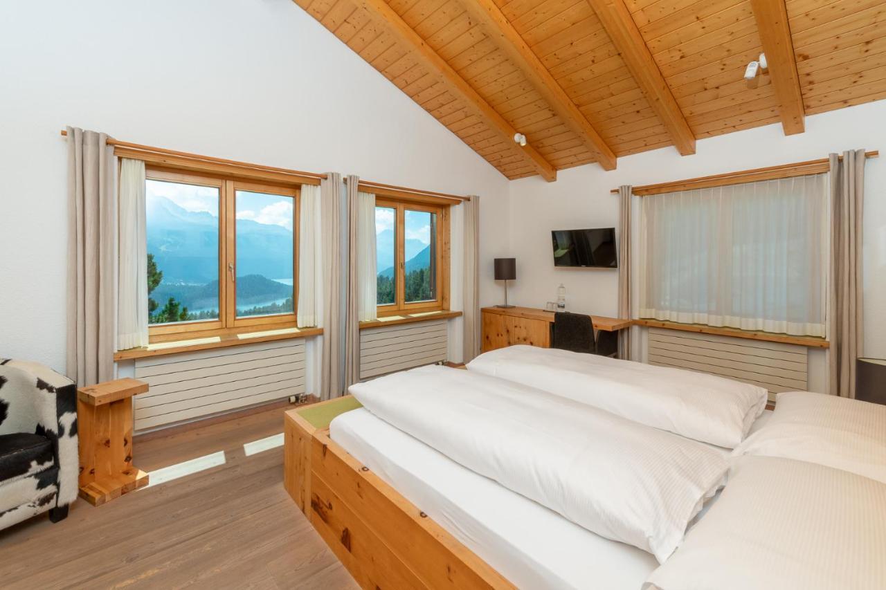 Berghotel Randolins St Moritz Exterior foto
