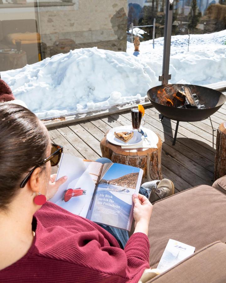 Berghotel Randolins St Moritz Exterior foto