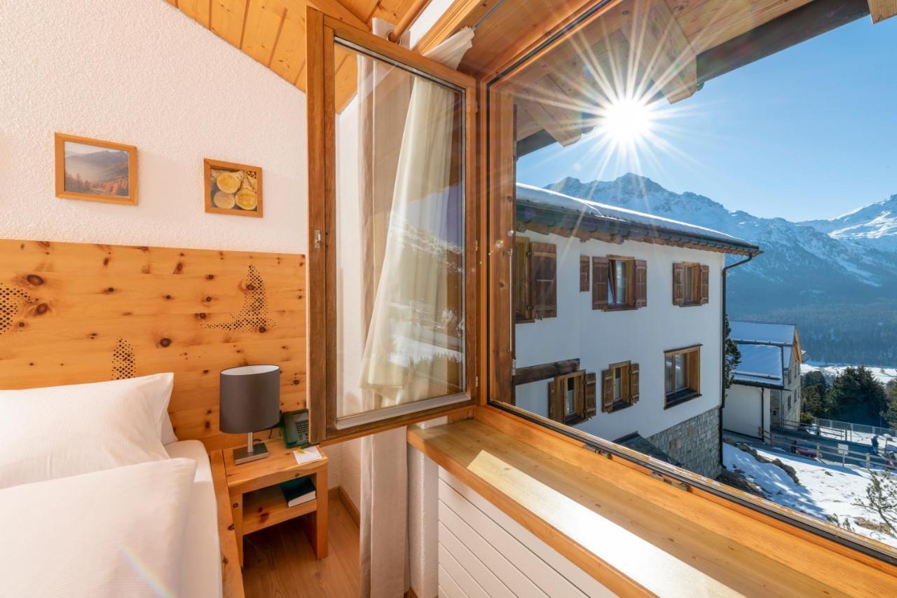 Berghotel Randolins St Moritz Exterior foto