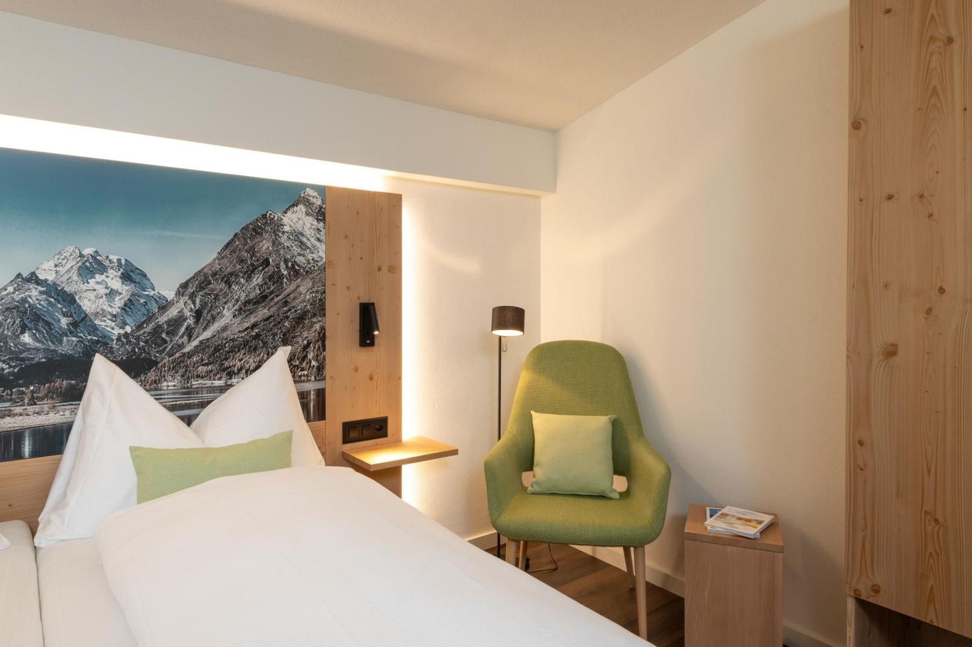 Berghotel Randolins St Moritz Exterior foto