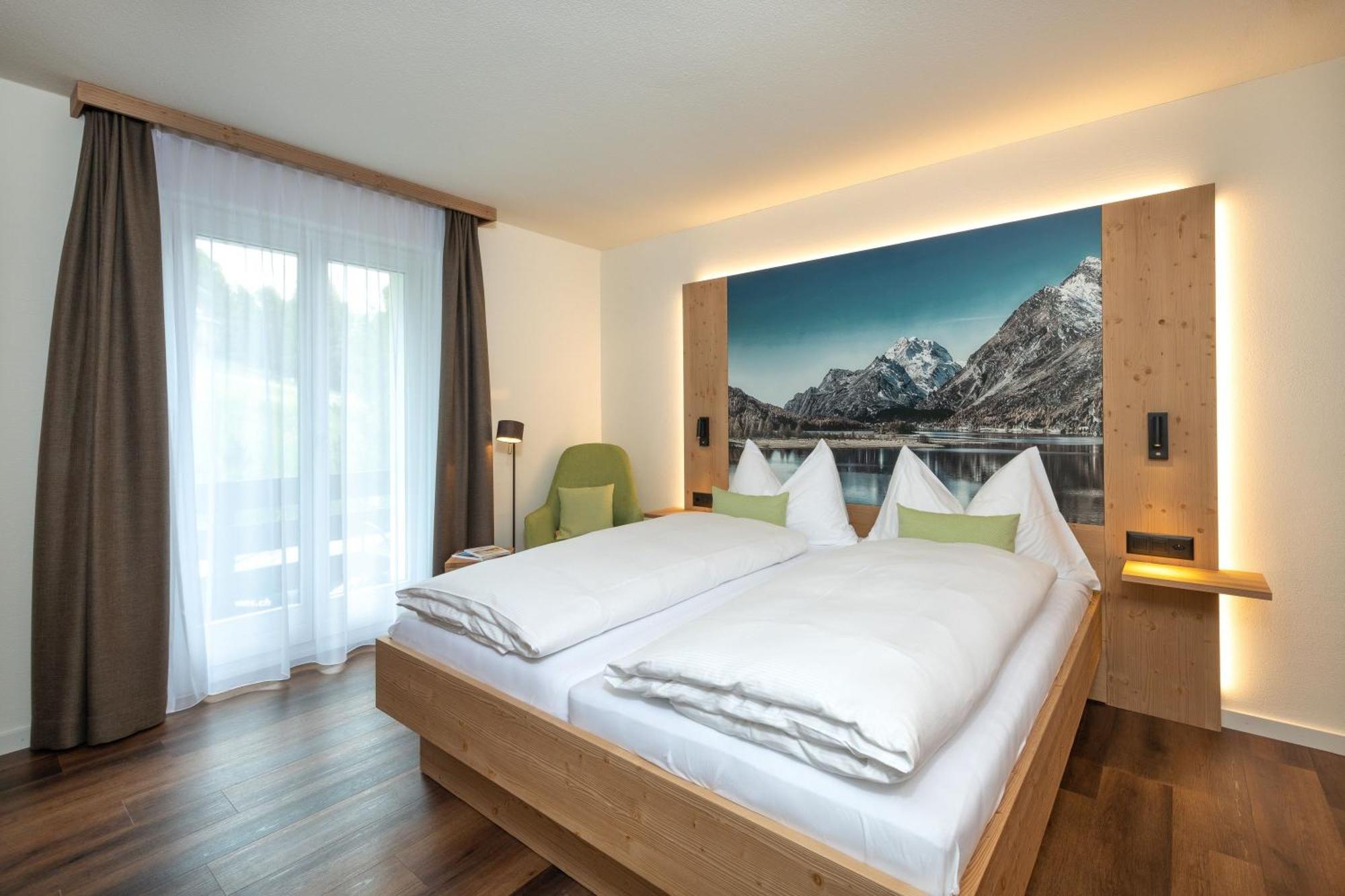 Berghotel Randolins St Moritz Exterior foto
