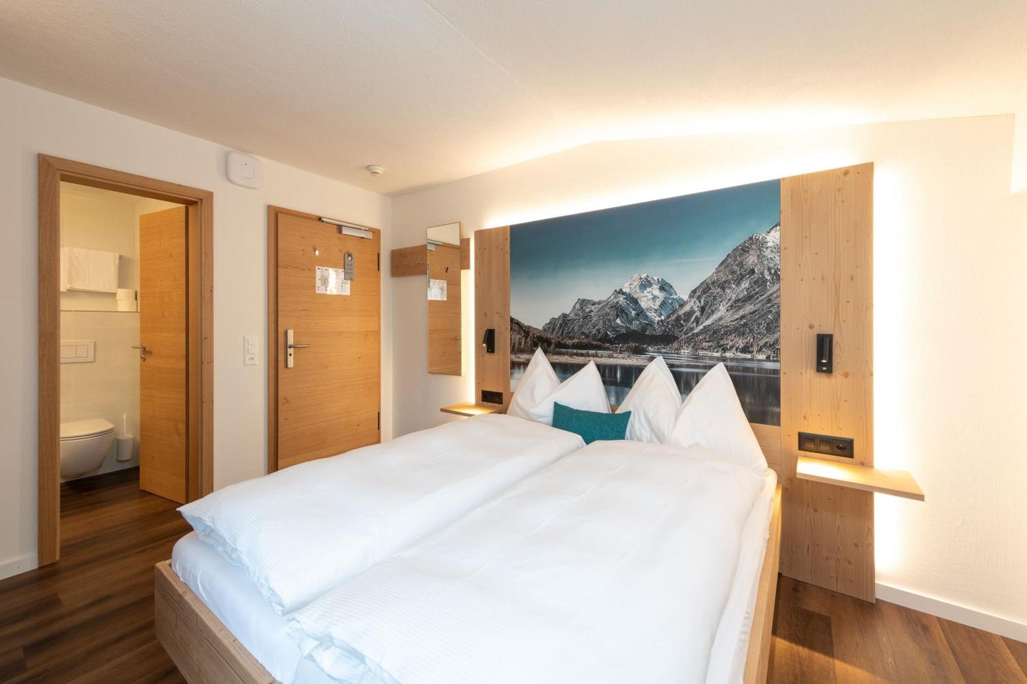 Berghotel Randolins St Moritz Exterior foto