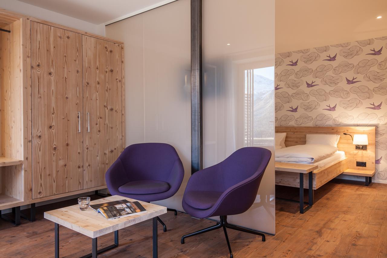 Berghotel Randolins St Moritz Exterior foto