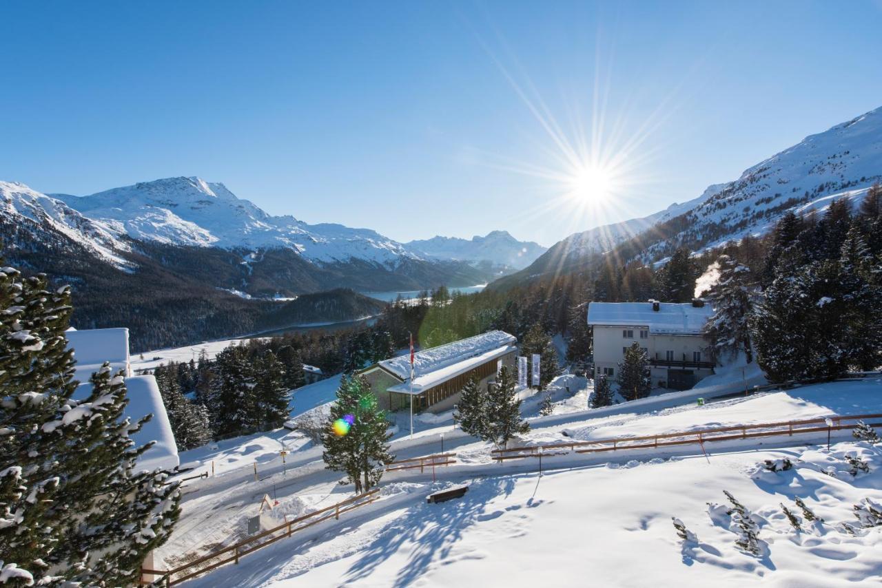 Berghotel Randolins St Moritz Exterior foto