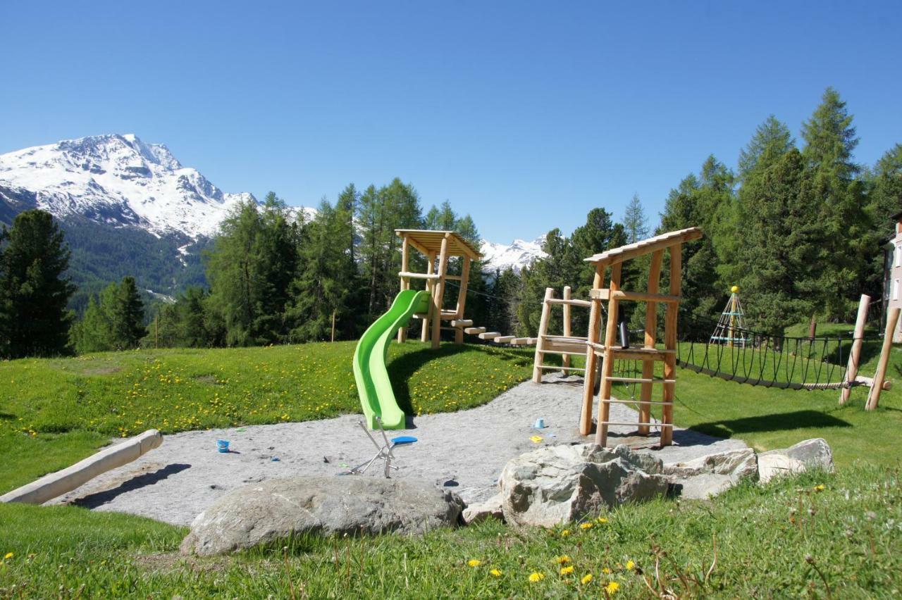 Berghotel Randolins St Moritz Exterior foto