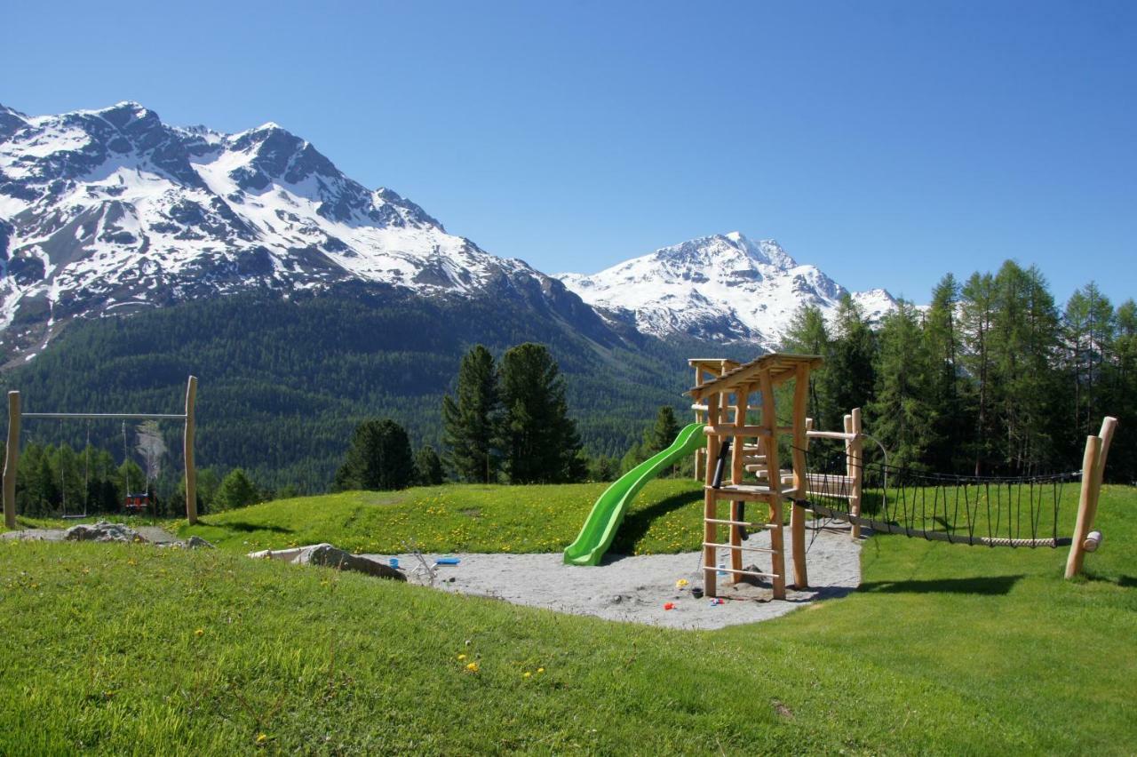 Berghotel Randolins St Moritz Exterior foto