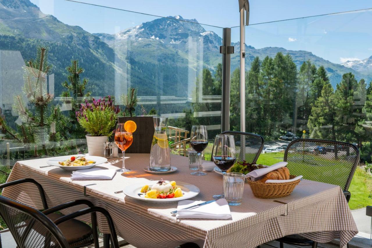 Berghotel Randolins St Moritz Exterior foto