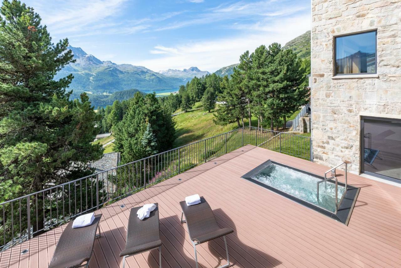 Berghotel Randolins St Moritz Exterior foto